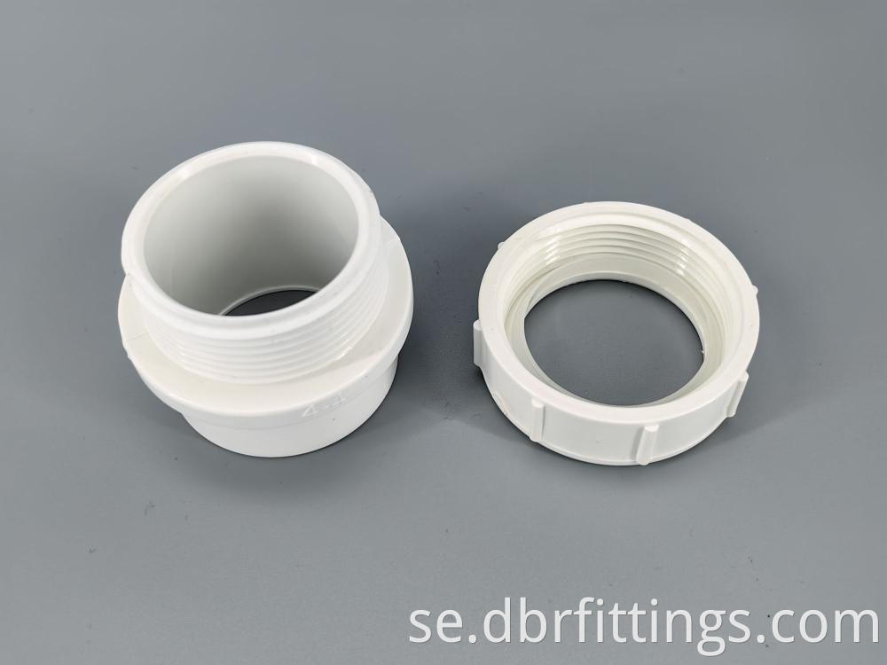 PVC fittings TRAP ADAPTER FEMALE W/PLASTIC NUT WASHER